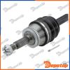 Demi-Arbre de Transmission droite pour HYUNDAI | NPW-HY-593, 7384Z